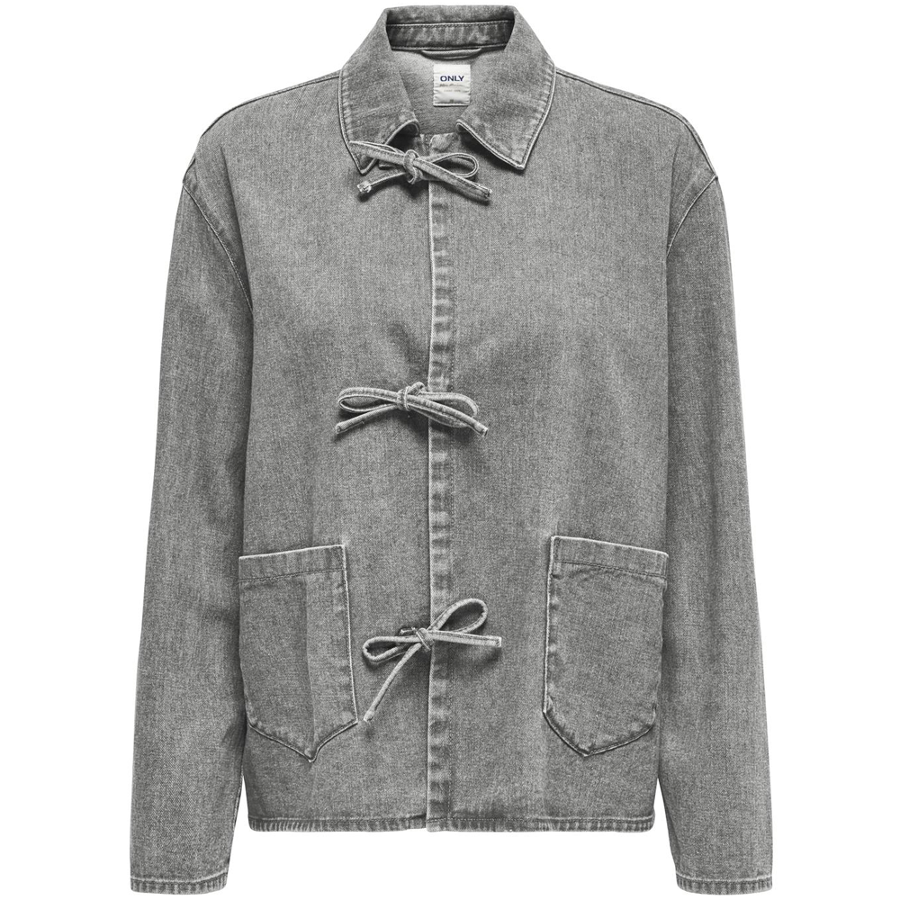 Only Thille Tie Denim Jacket